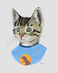 Cat art print - Tabby Kitten