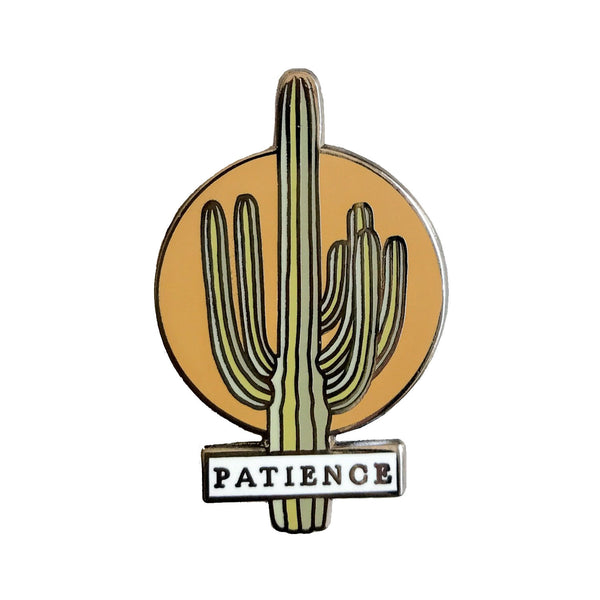 Enamel Pin - Patience - Natural Values