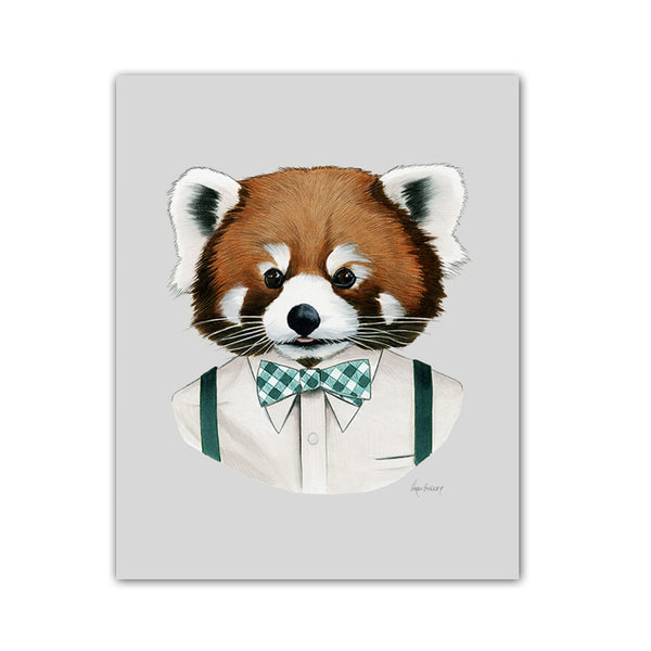 Red Panda art print