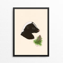 Skunk / Skunk Weed - Naked Animals Print