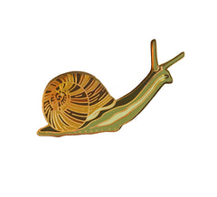 Enamel Pin - Snail - Natural Values