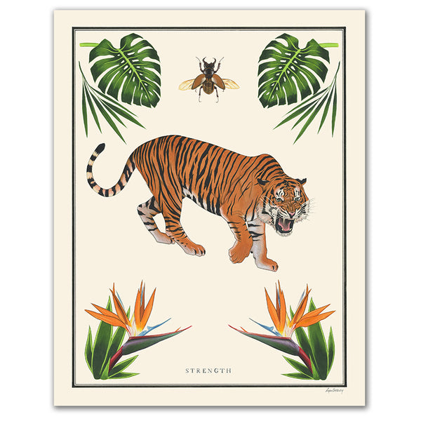 Strength - Natural Values Print