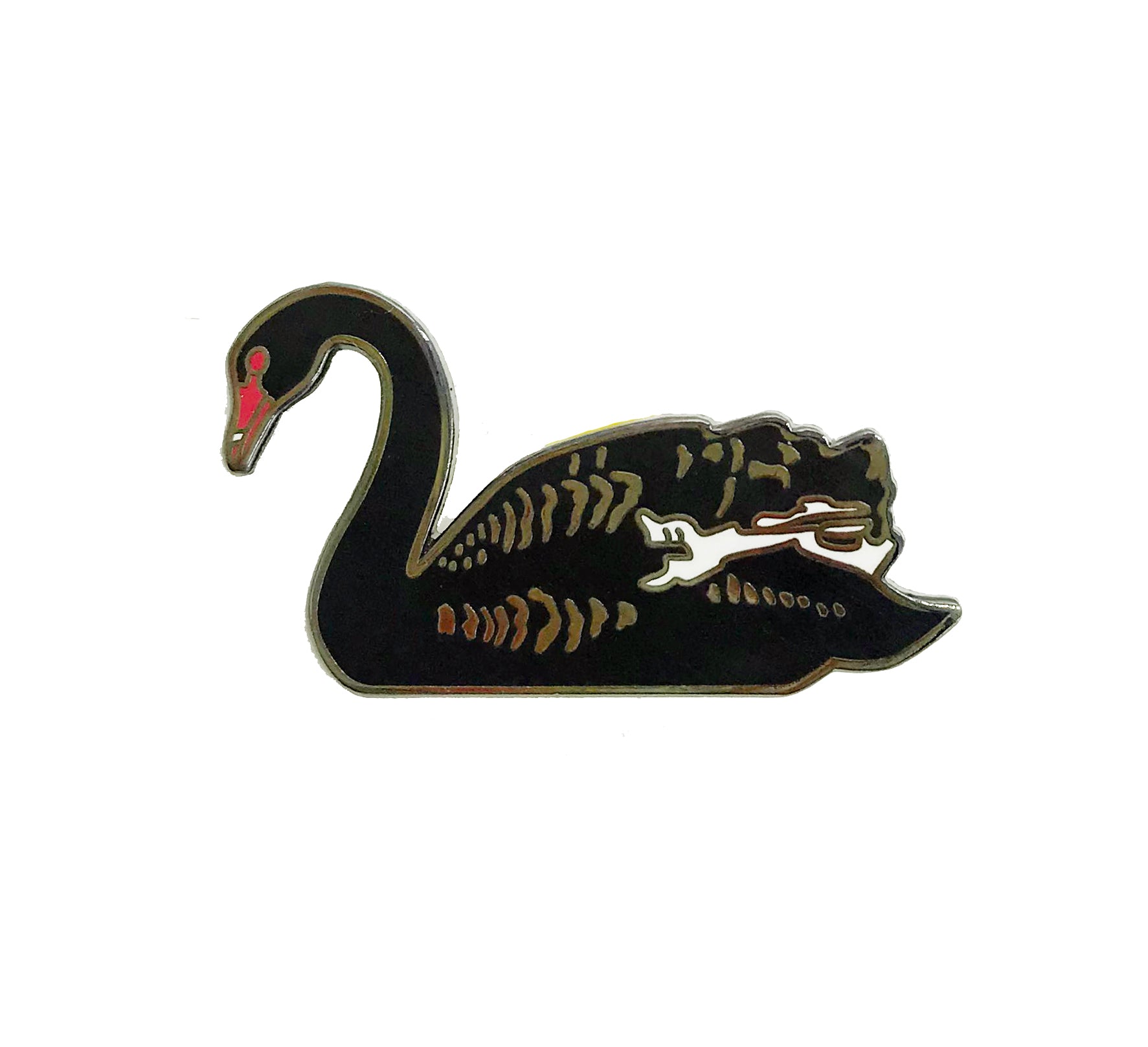 Enamel Pin - Black Swan - Natural Values