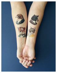 Temporary Tattoos - Animal Society Pack by Tattly