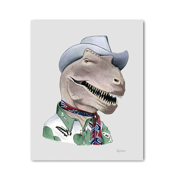 Dinosaur Art Print - T-Rex