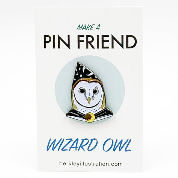 Enamel Pin - Barn Owl